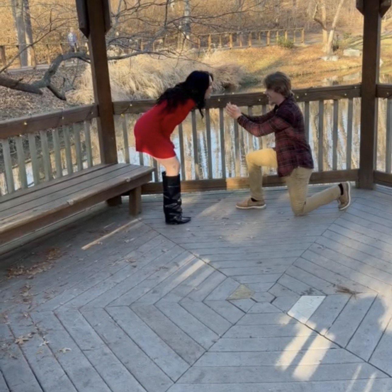The moment before the "YES"