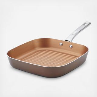 Porcelain Enamel Square Grill Pan