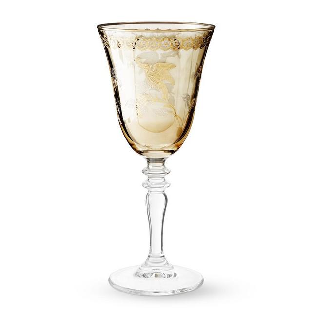 The House of Scalamandré Wine Glasses, Set of 4