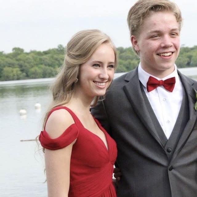 High school senior year prom 2015. Didn't go together as dates but sure looks like we could've!