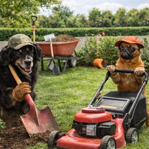 Digging up rocks/ Landscaping