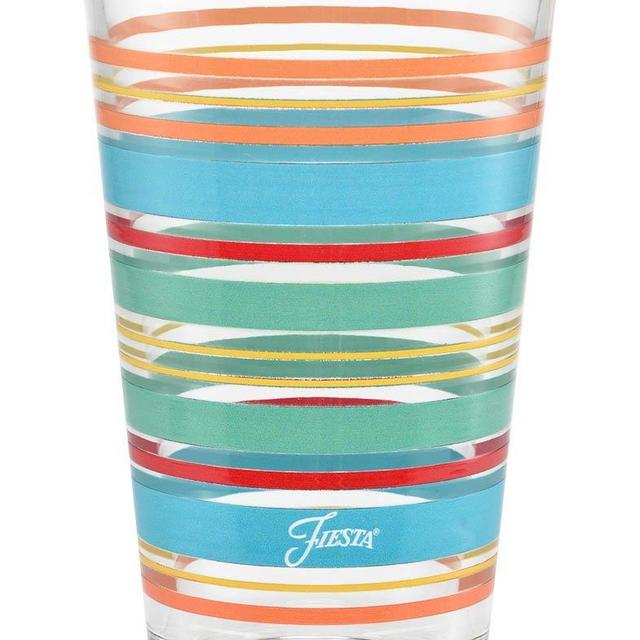16 oz. Fiesta® Rainbow Radiance Stripes Cooler – Set of 4