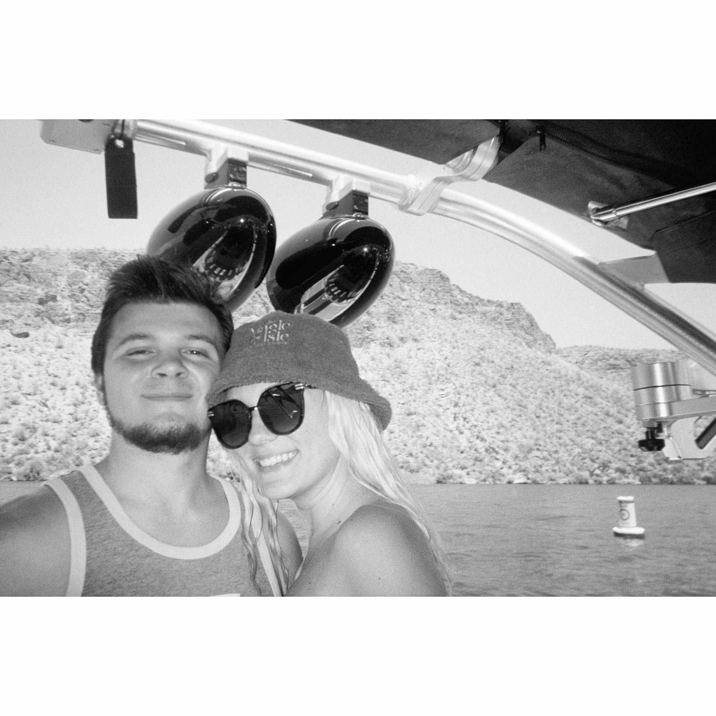 One of many boat days at Canyon Lake in Arizona! Summer 2022
