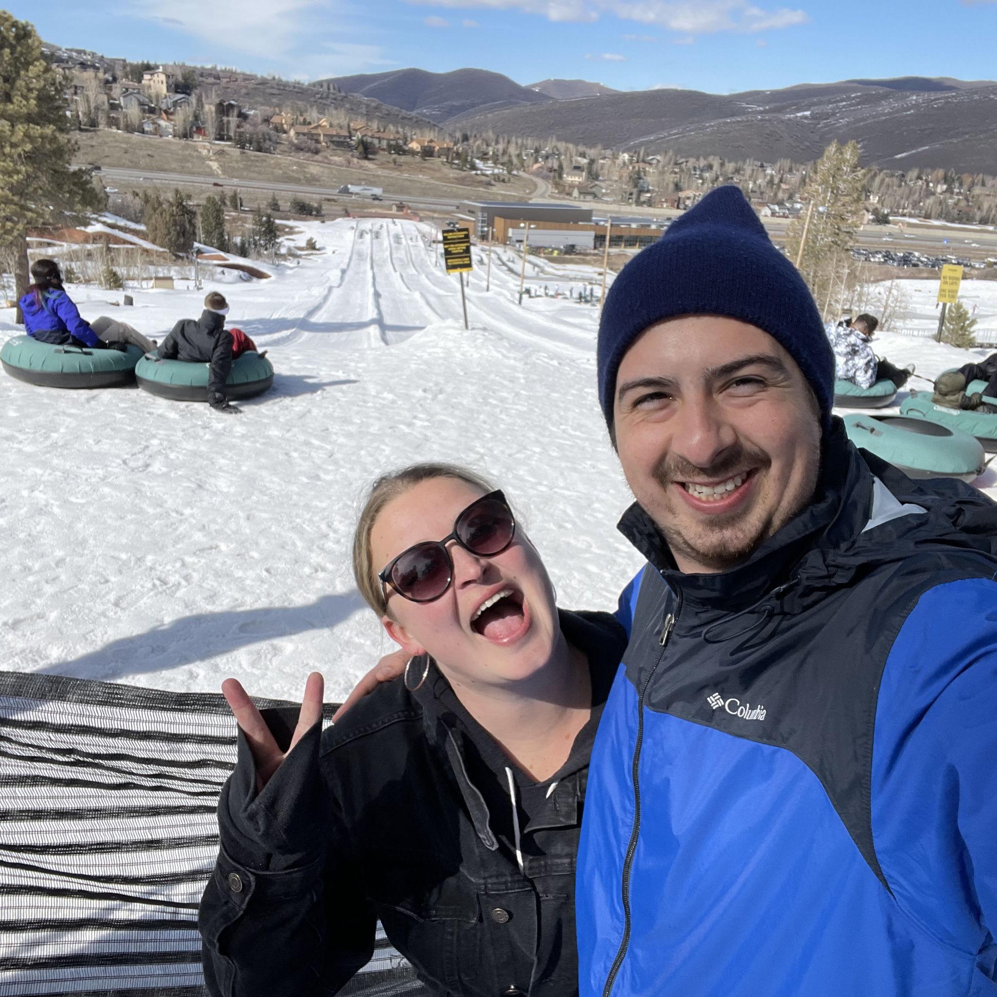 Hitting the slopes at Park City, UT. One of many snow trips.