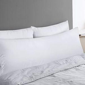 Utopia Bedding Full Body Pillow for Adults (White, 20 x 54 Inch), Long Pillow Insert for Sleeping, Ideal for Side Sleepers