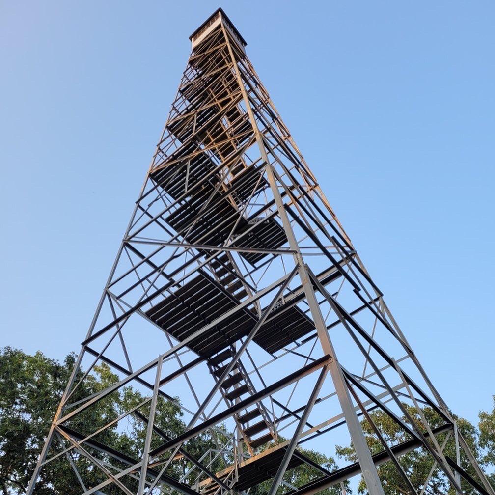 Two years later-we finally got to go check out that fire tower!
