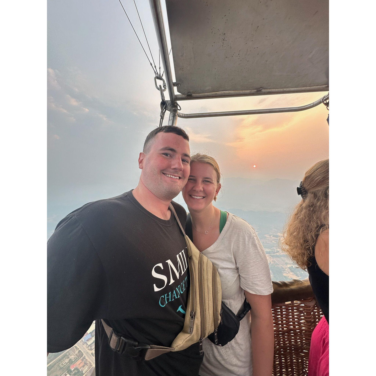 Hot Air Balloon Ride, Vang Vieng, Laos