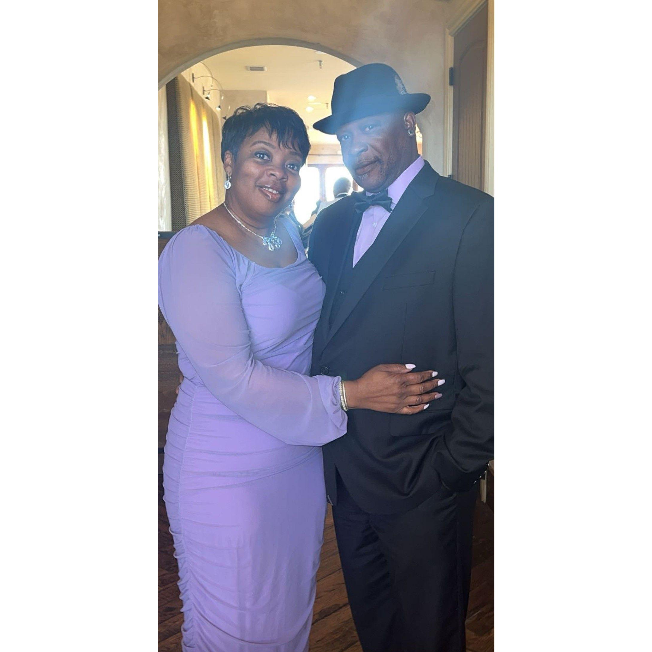G & Latrell's wedding....we are next