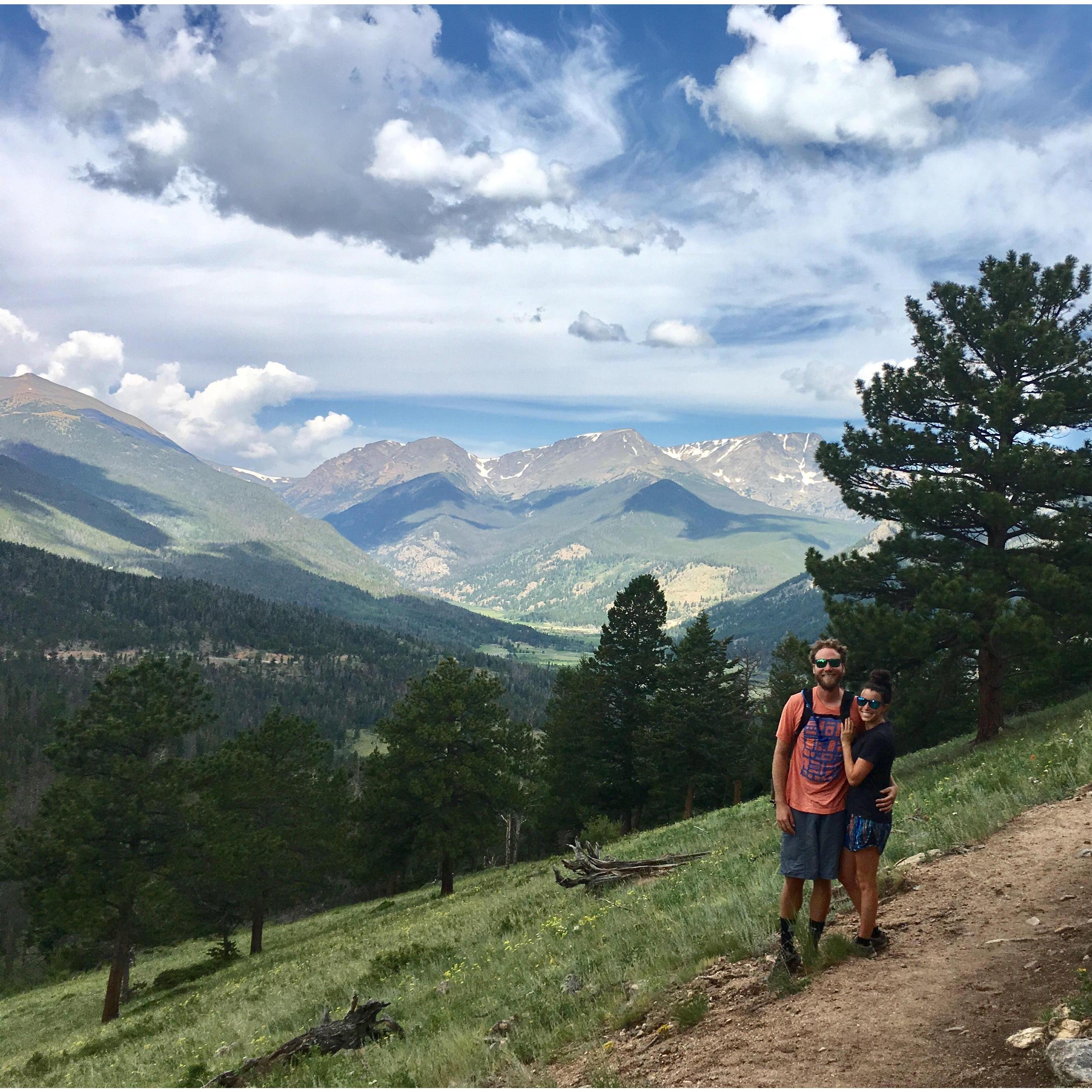 A great day hike in Rocky Mountain National Park.