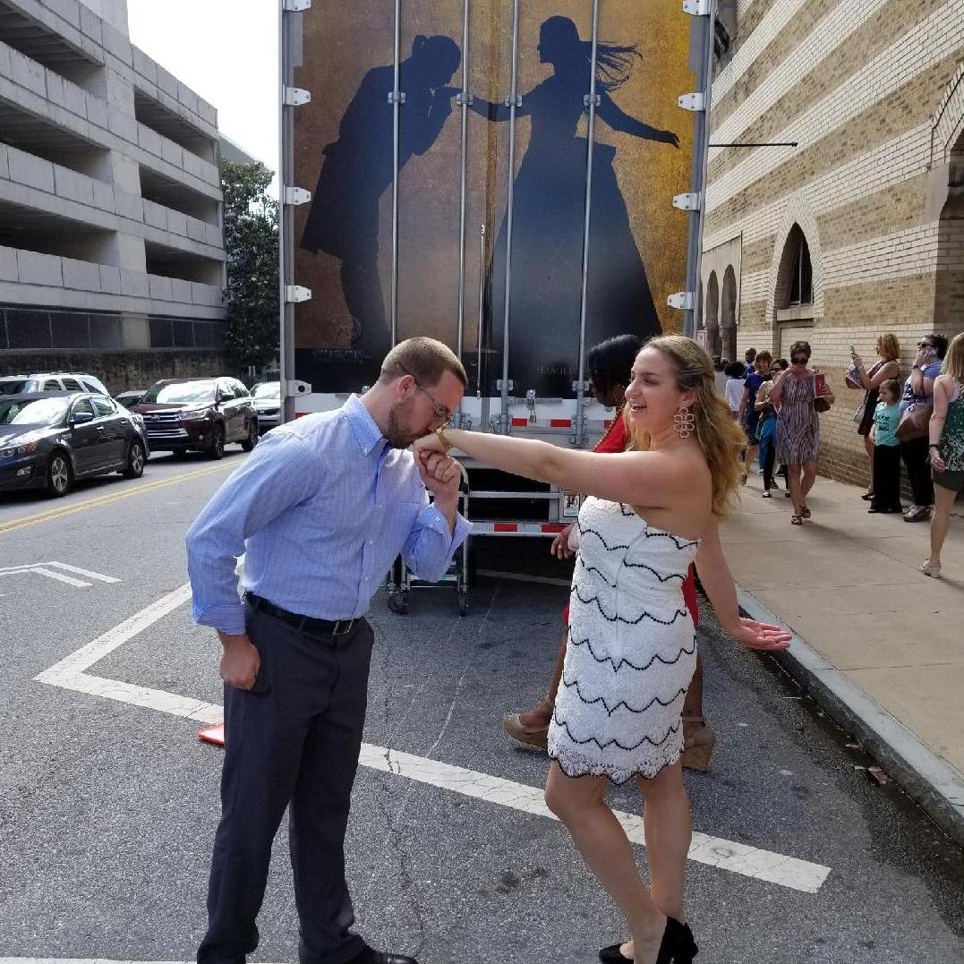 "Look around, look around at how lucky we are to be alive right now"