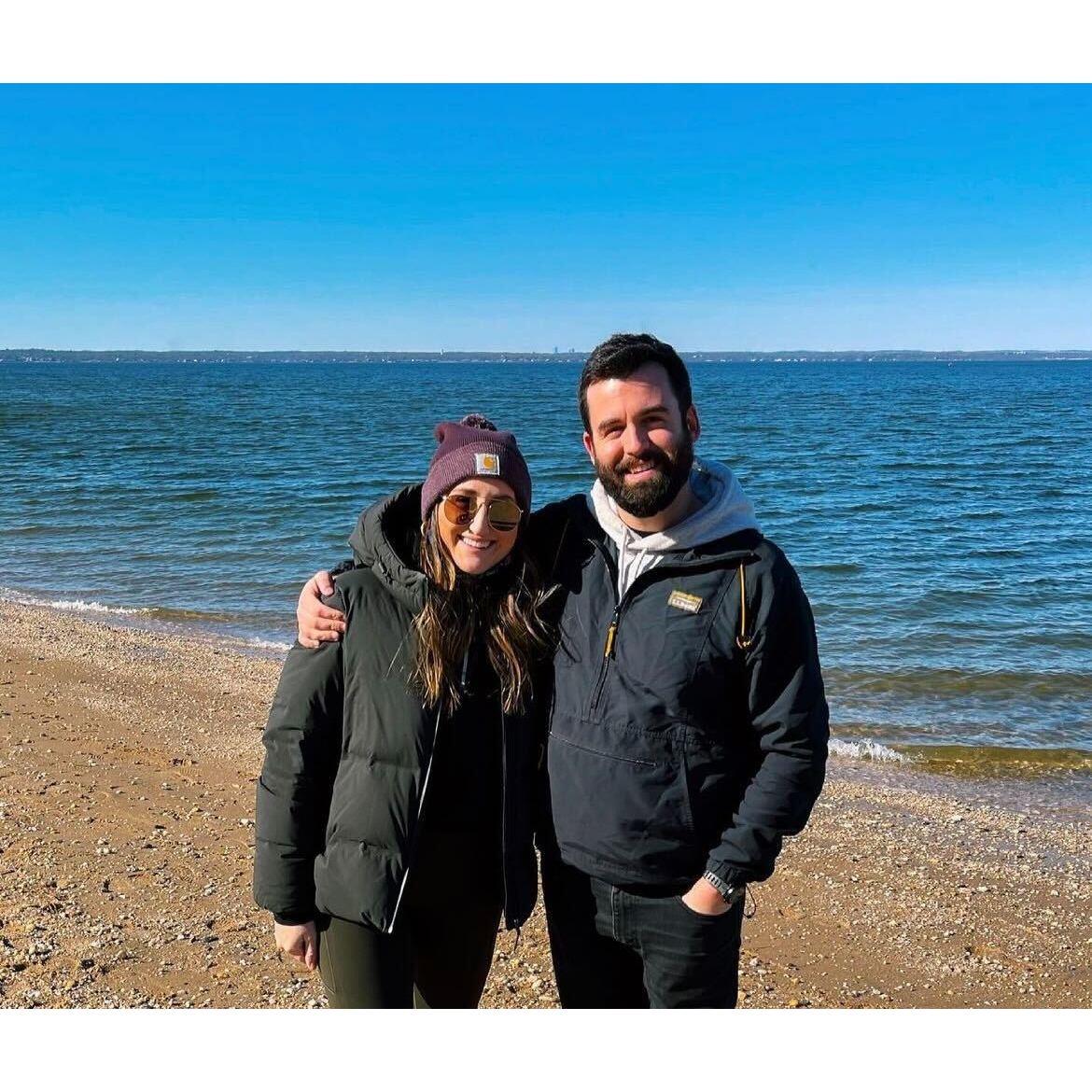 Sarah's first time visiting Port Washington