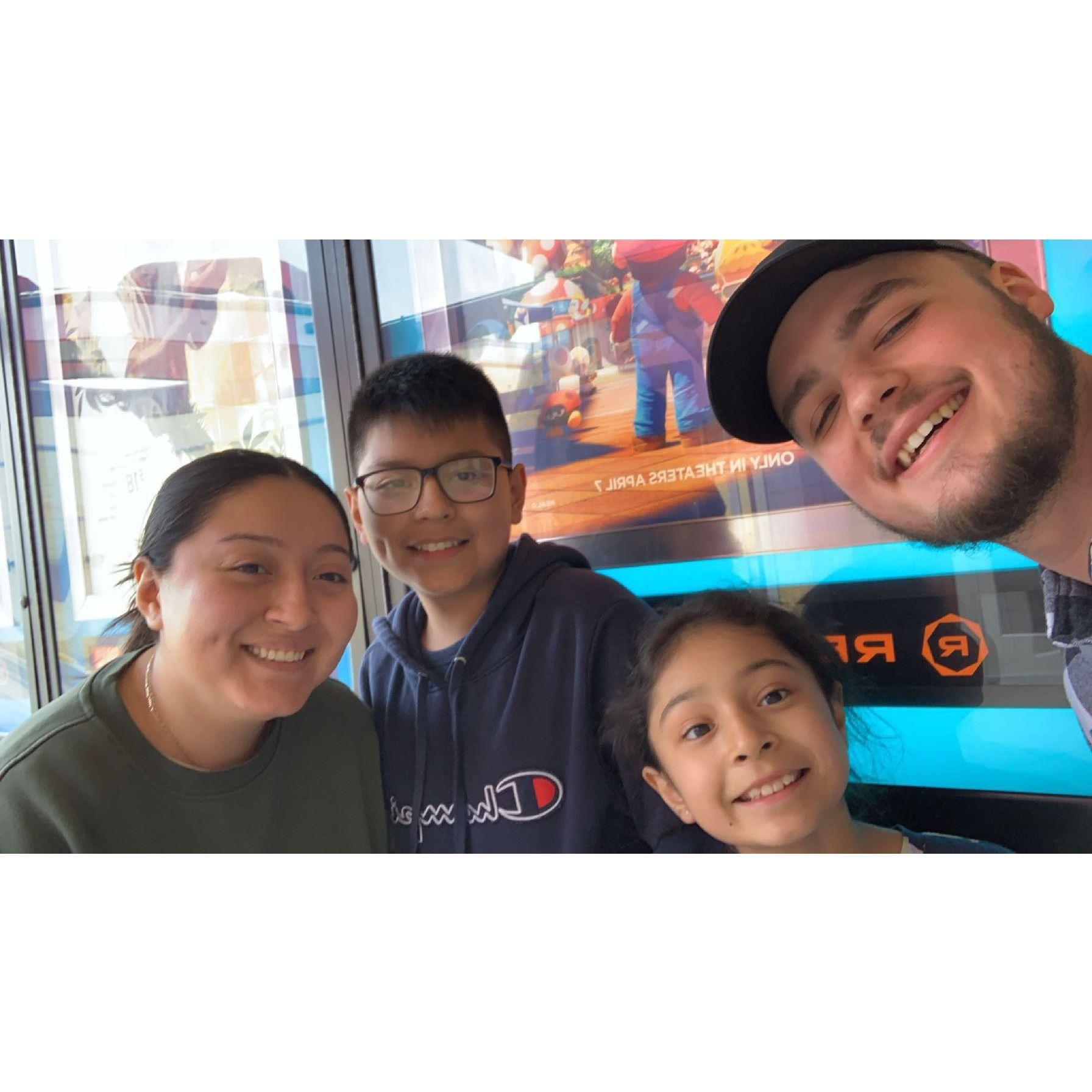 Took the kids to watch the Mario movie