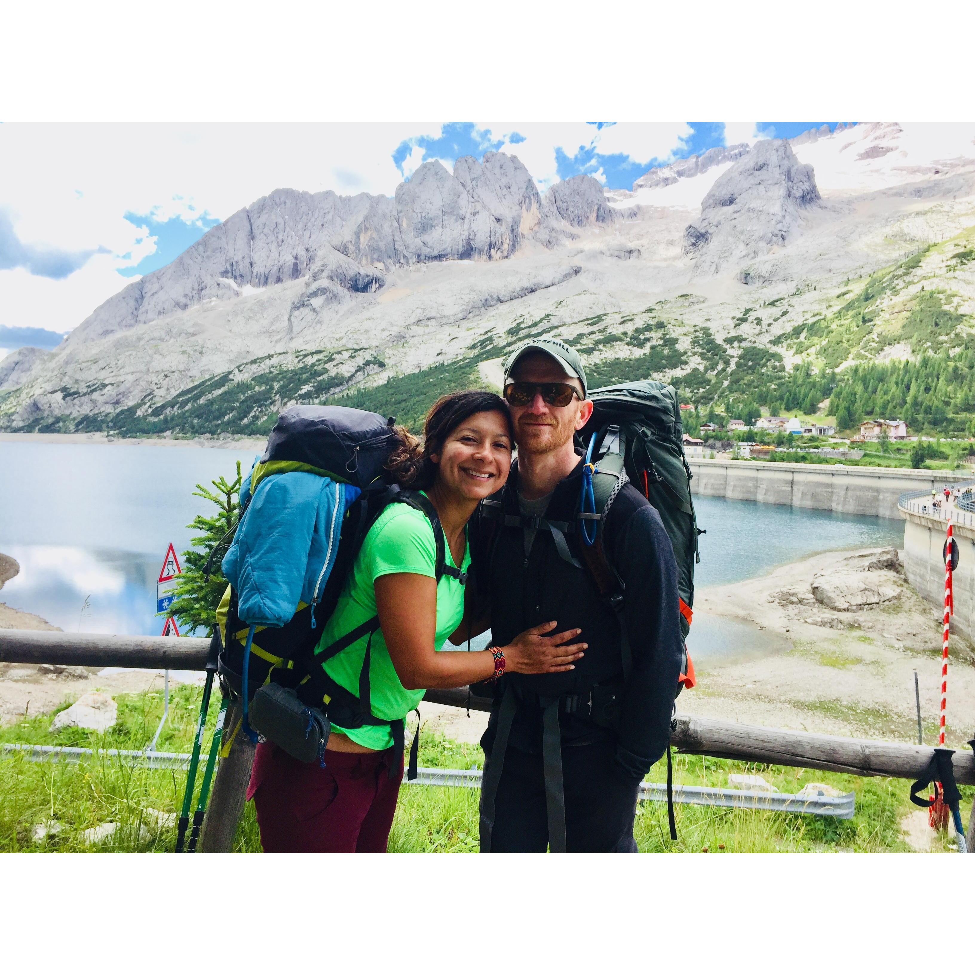 Our epic trek through the Italian Alps
