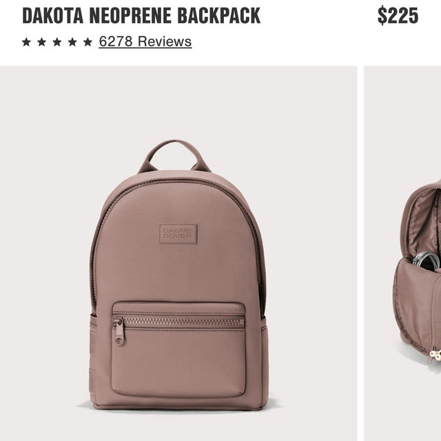 Dakota Neoprene Backpack in Dune, Medium