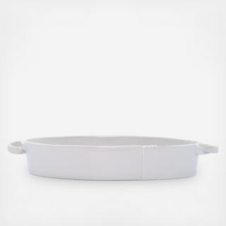 Lastra Handled Oval Baker