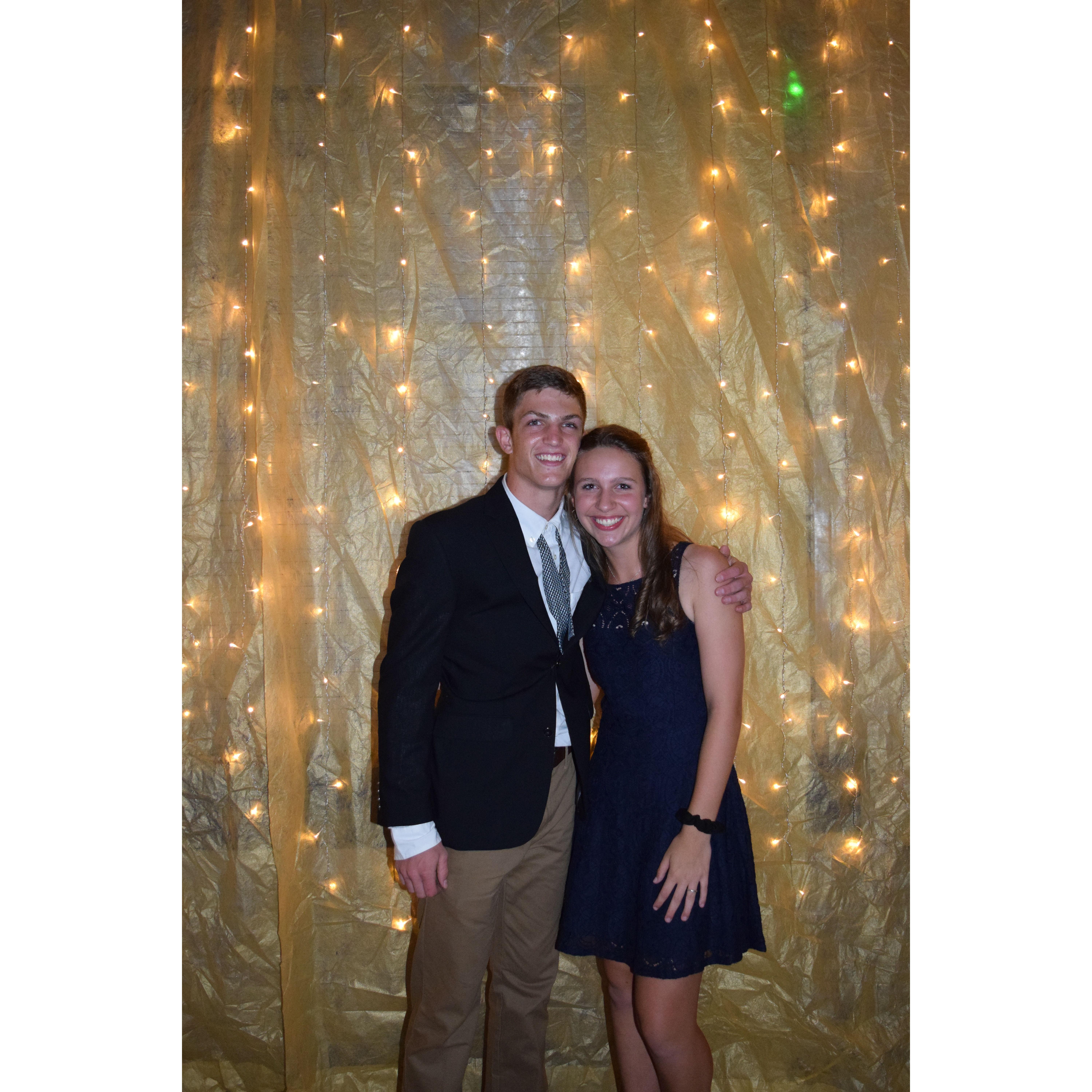 Our first of many dances… 8th grade dance