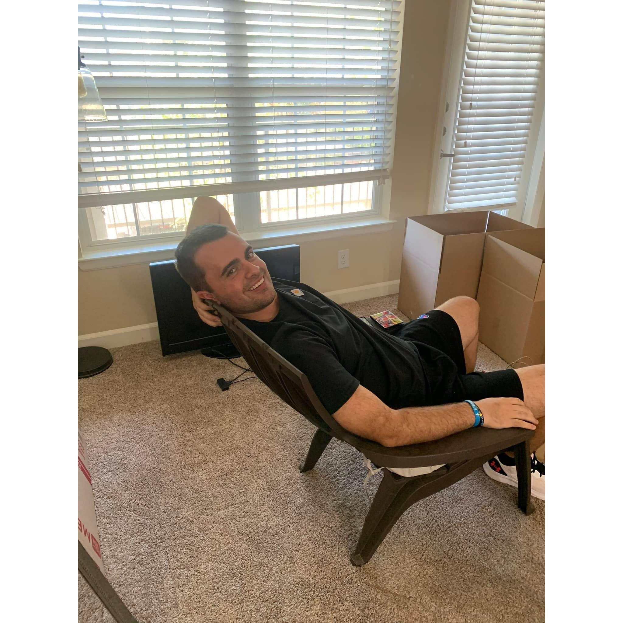 Moving out of our first apartment
