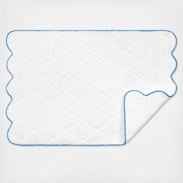 Matouk Bel Tempo Tub Mat - White