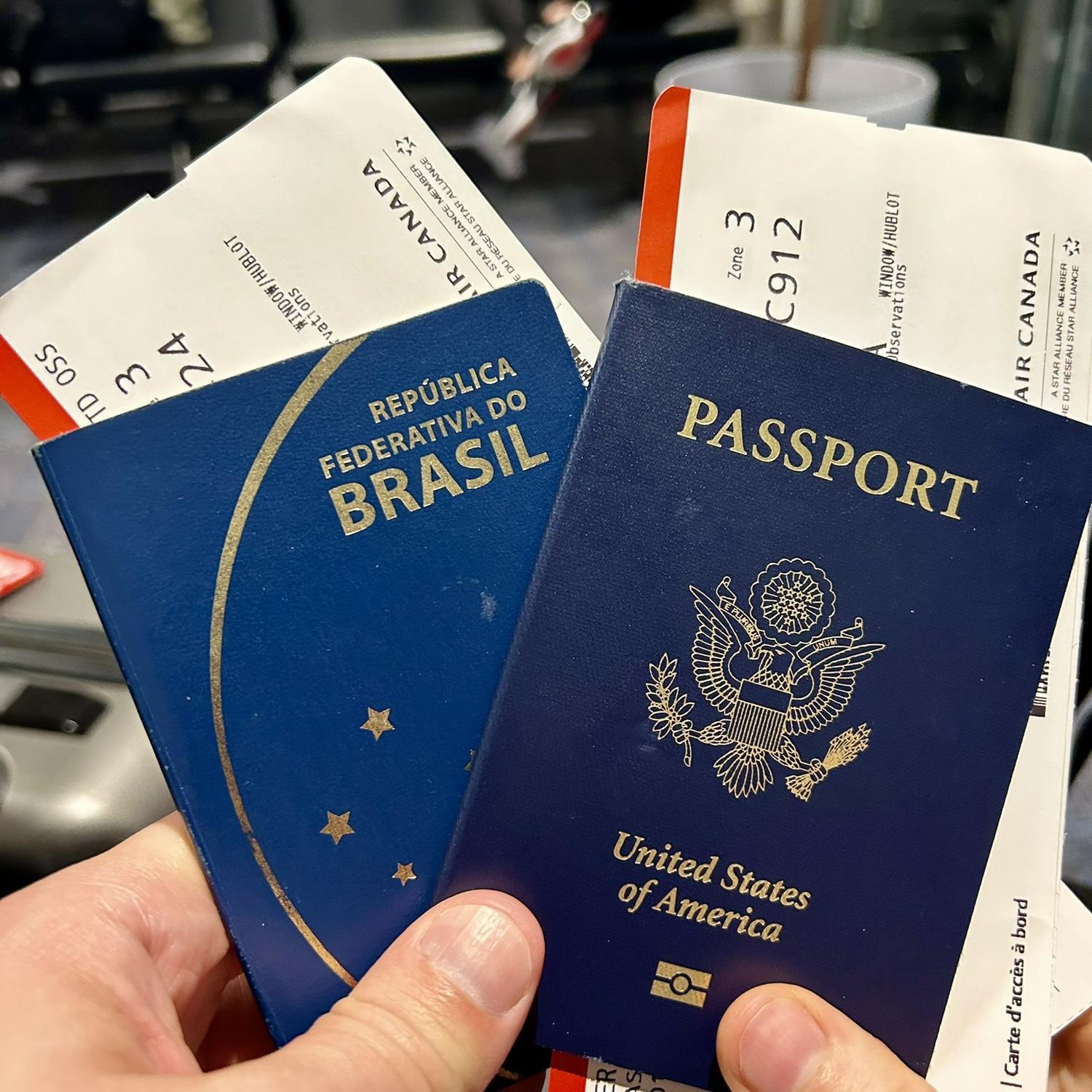 Our first international adventure / Nossa primeira aventura internacional