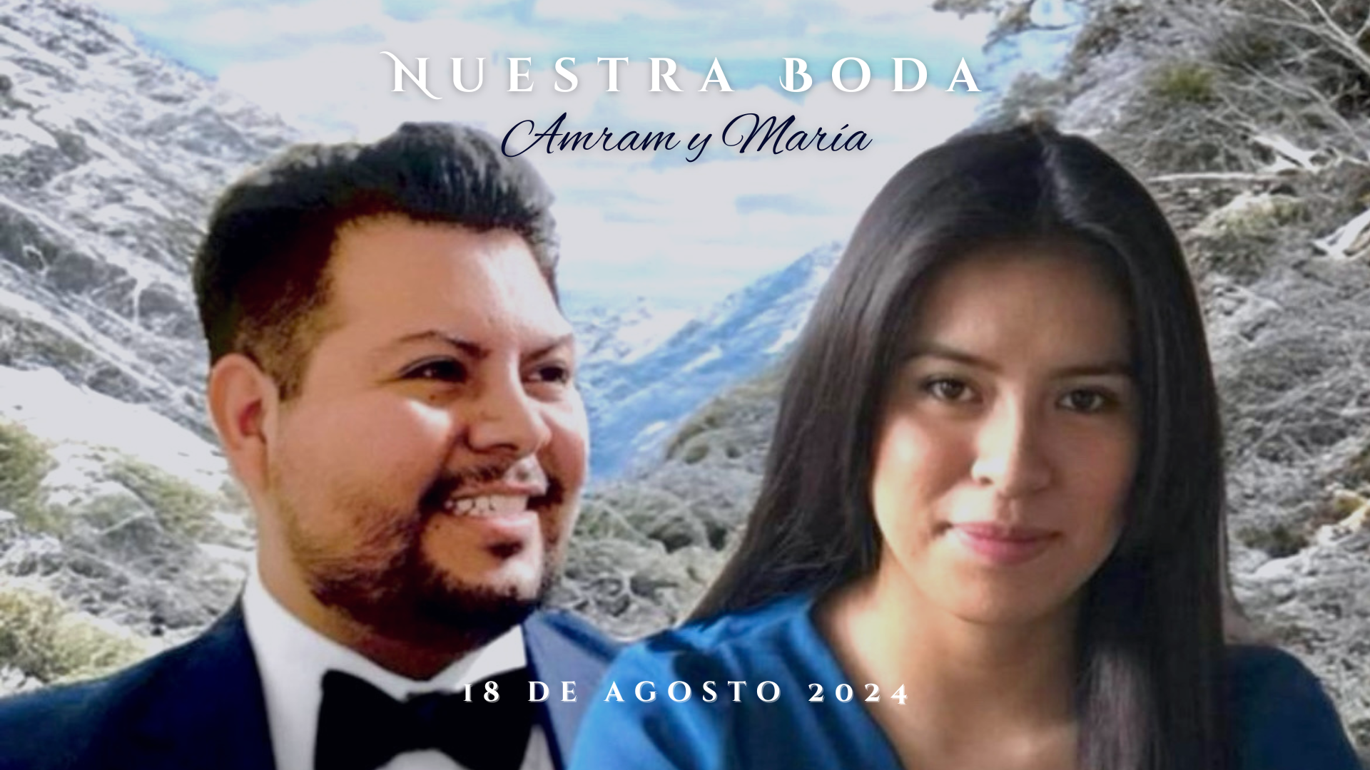 The Wedding Website of Amram Salazar and María Hernández