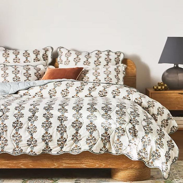 Iluka Cotton Printed Floral Quilt