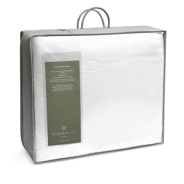 Gingerlily Silk Filled Summer Weight Comforter, King