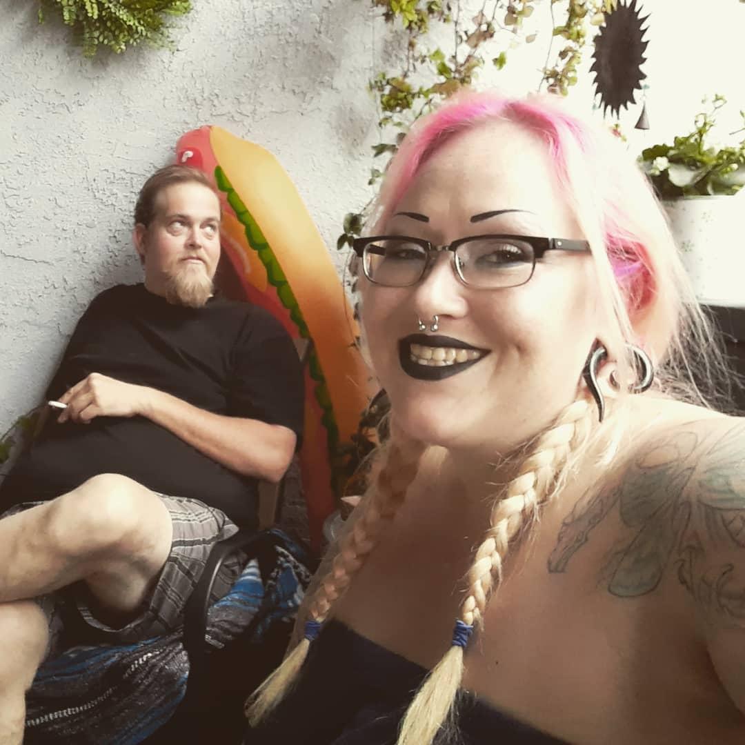 June 2020 on the balcony of the apartment complex.