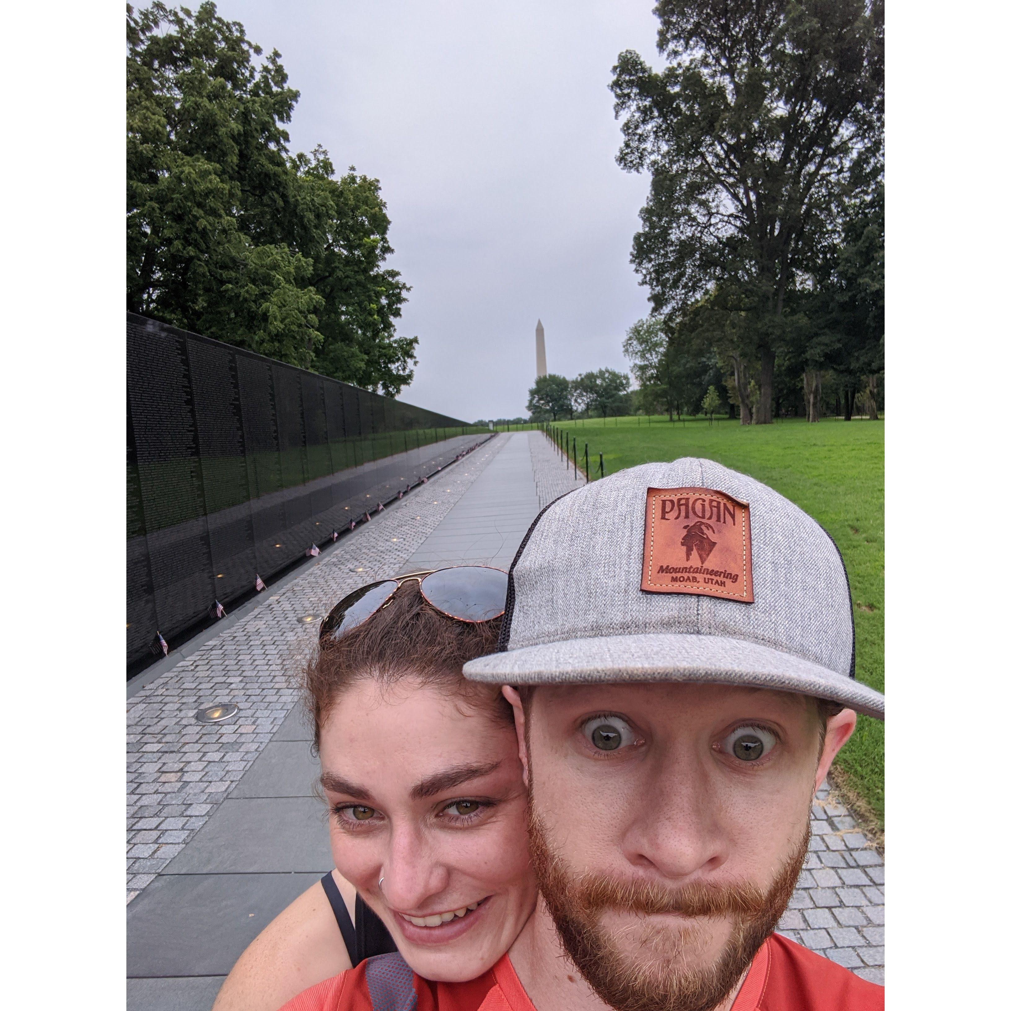 Zoe's first trip to DC