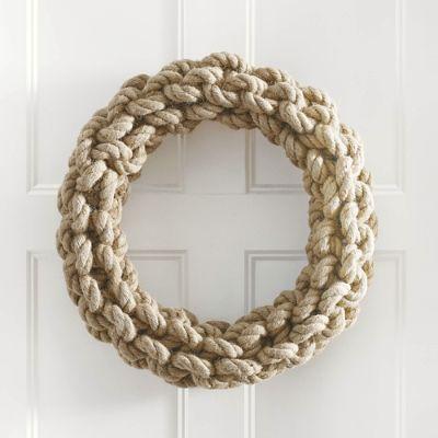 Braided Rope Wreath