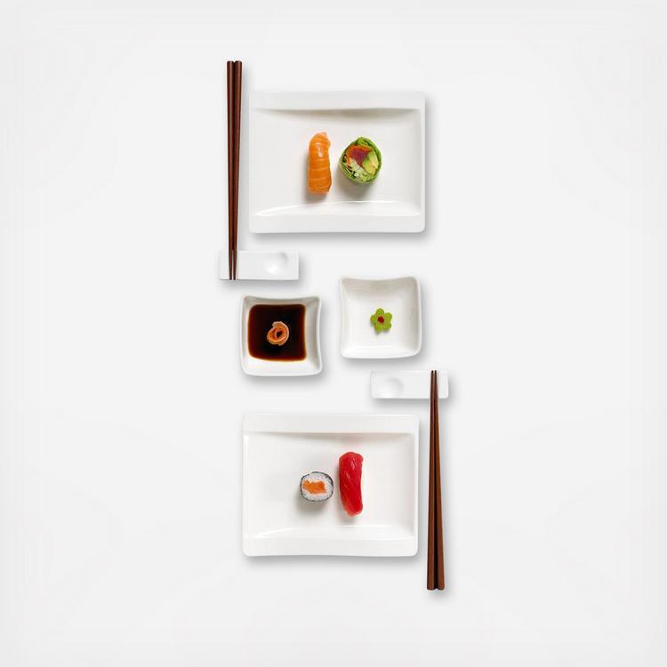 New Wave 8-Piece Sushi Set, Service for 2