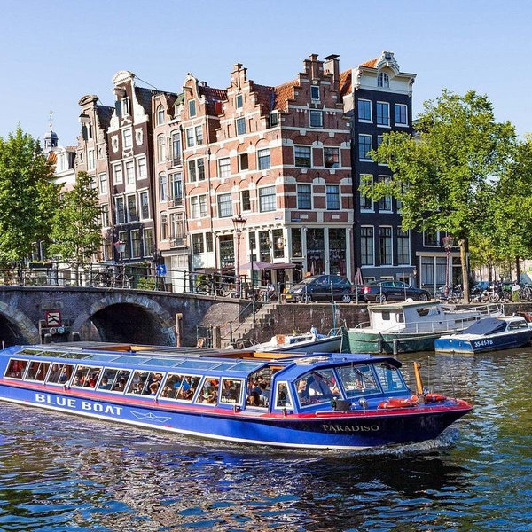 Canal Cruise Through Amsterdam