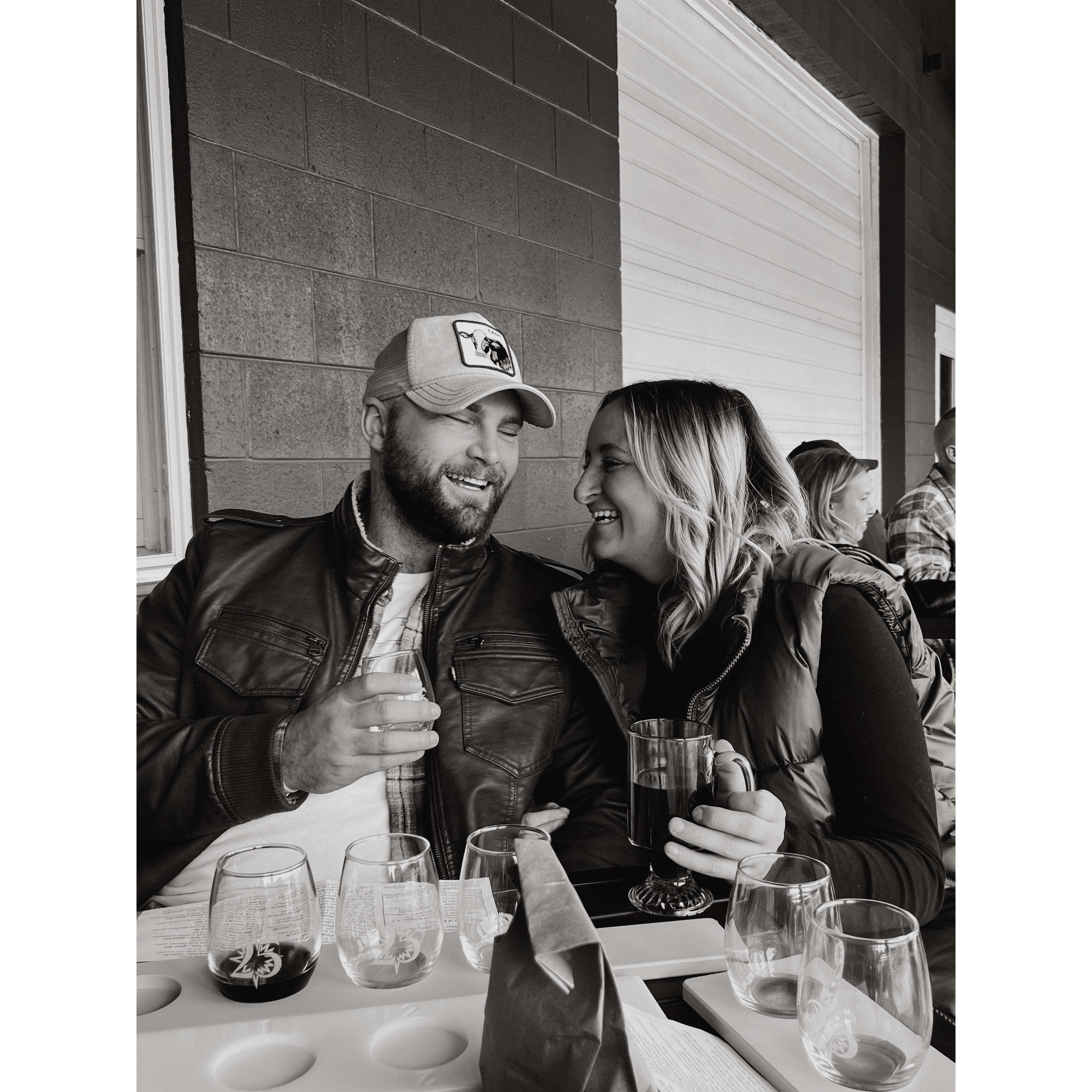 Traverse City wine tasting