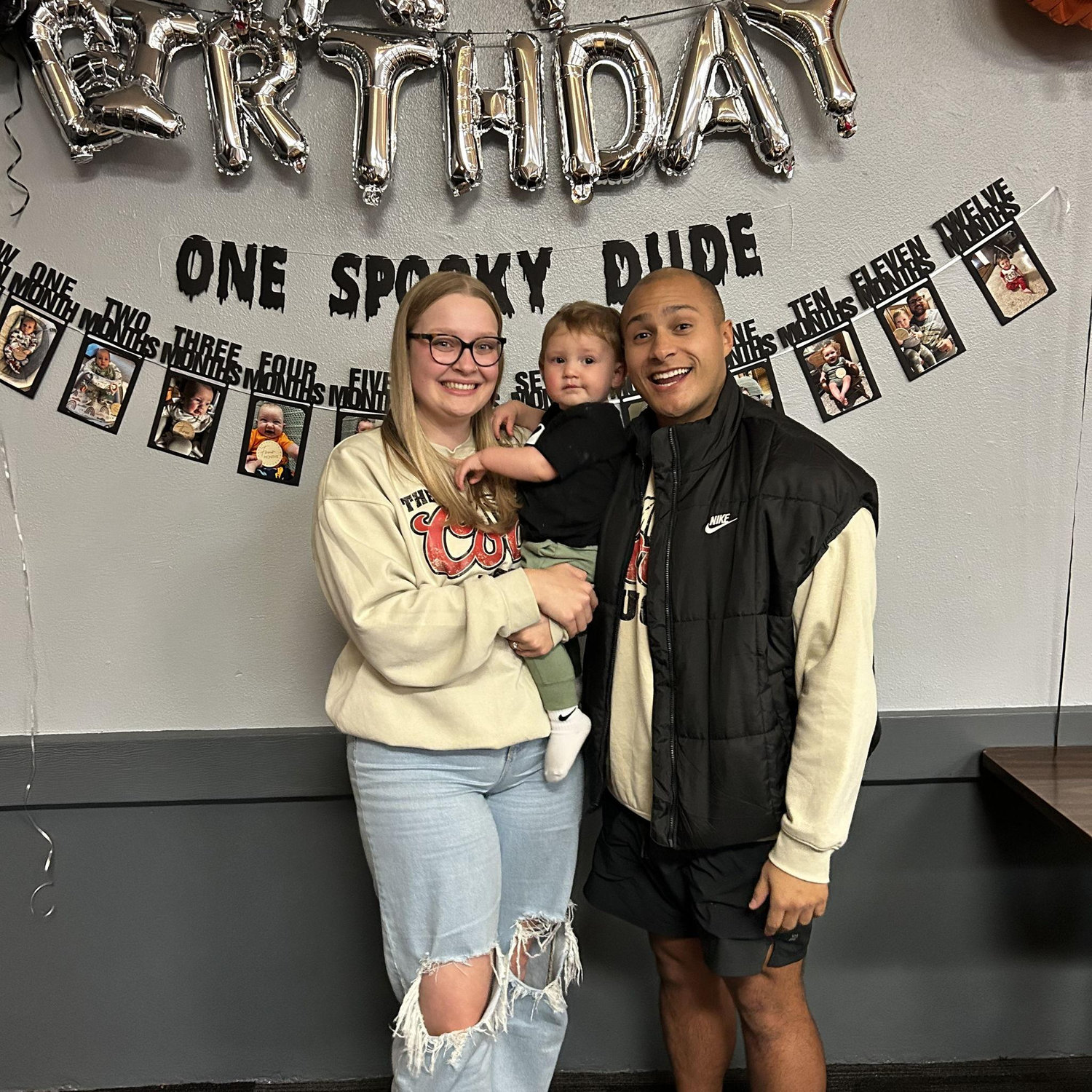 October 2025: Celebrated our nephew turning one!