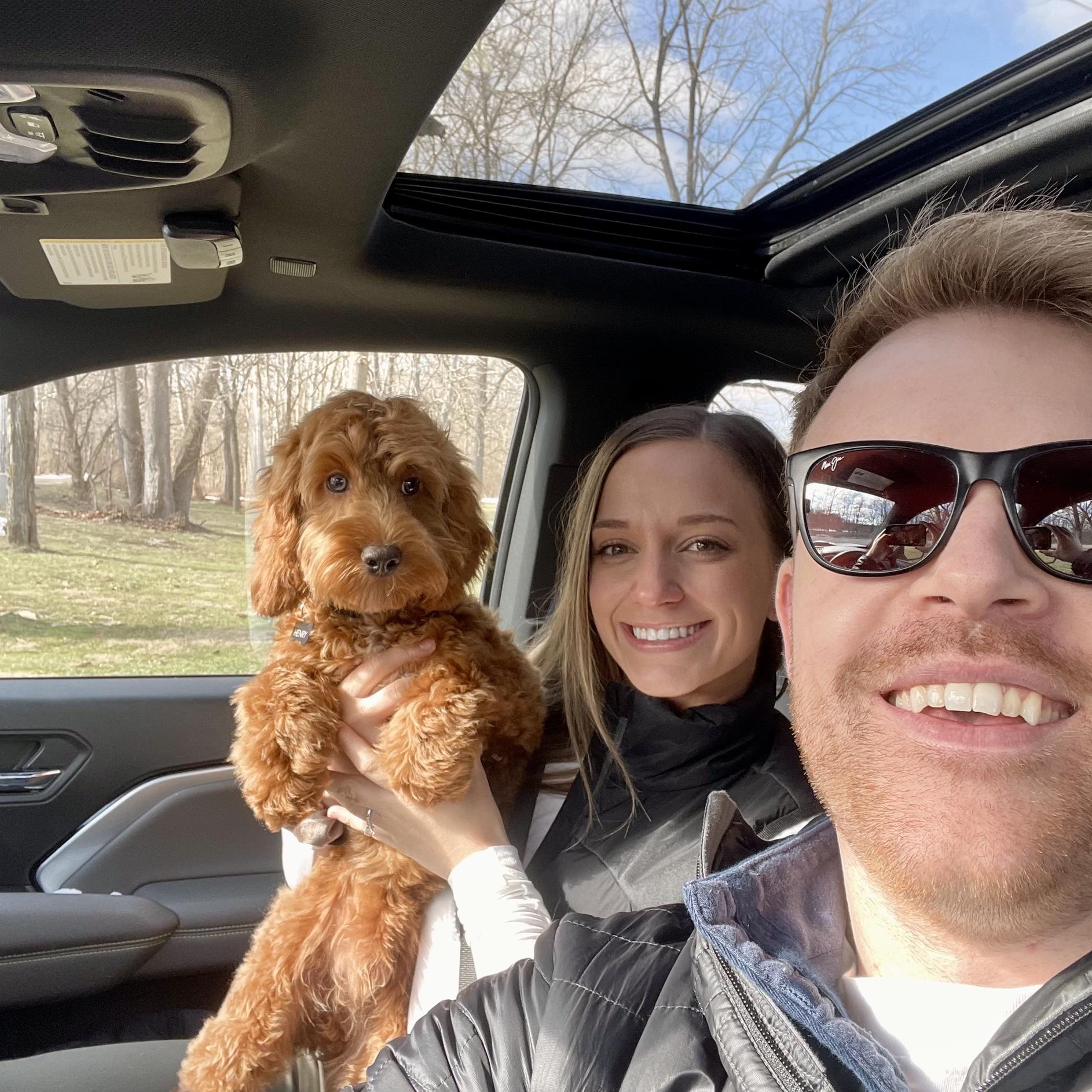 Our first dog, Henry! 🤍