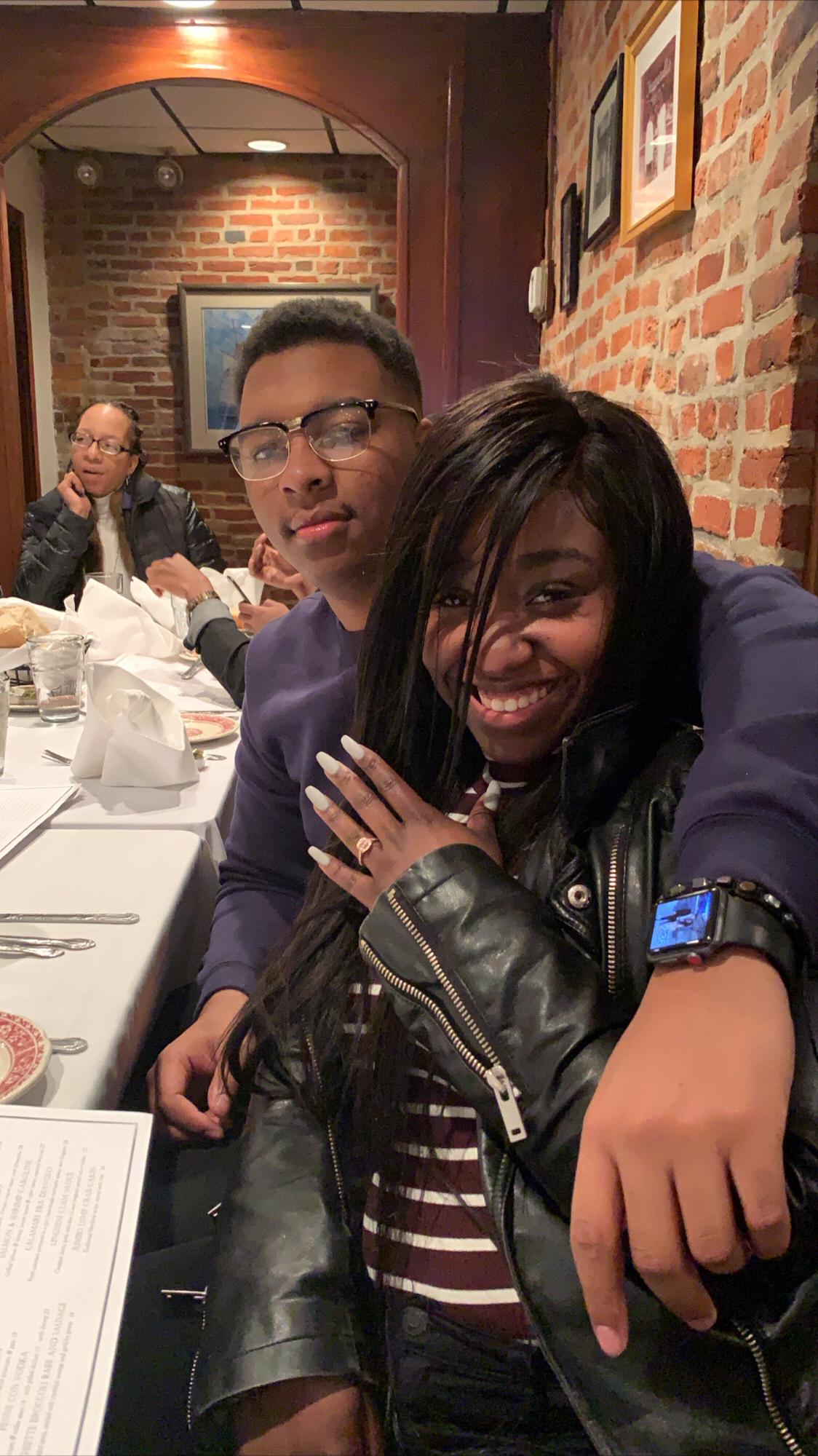 Dinner after the proposal