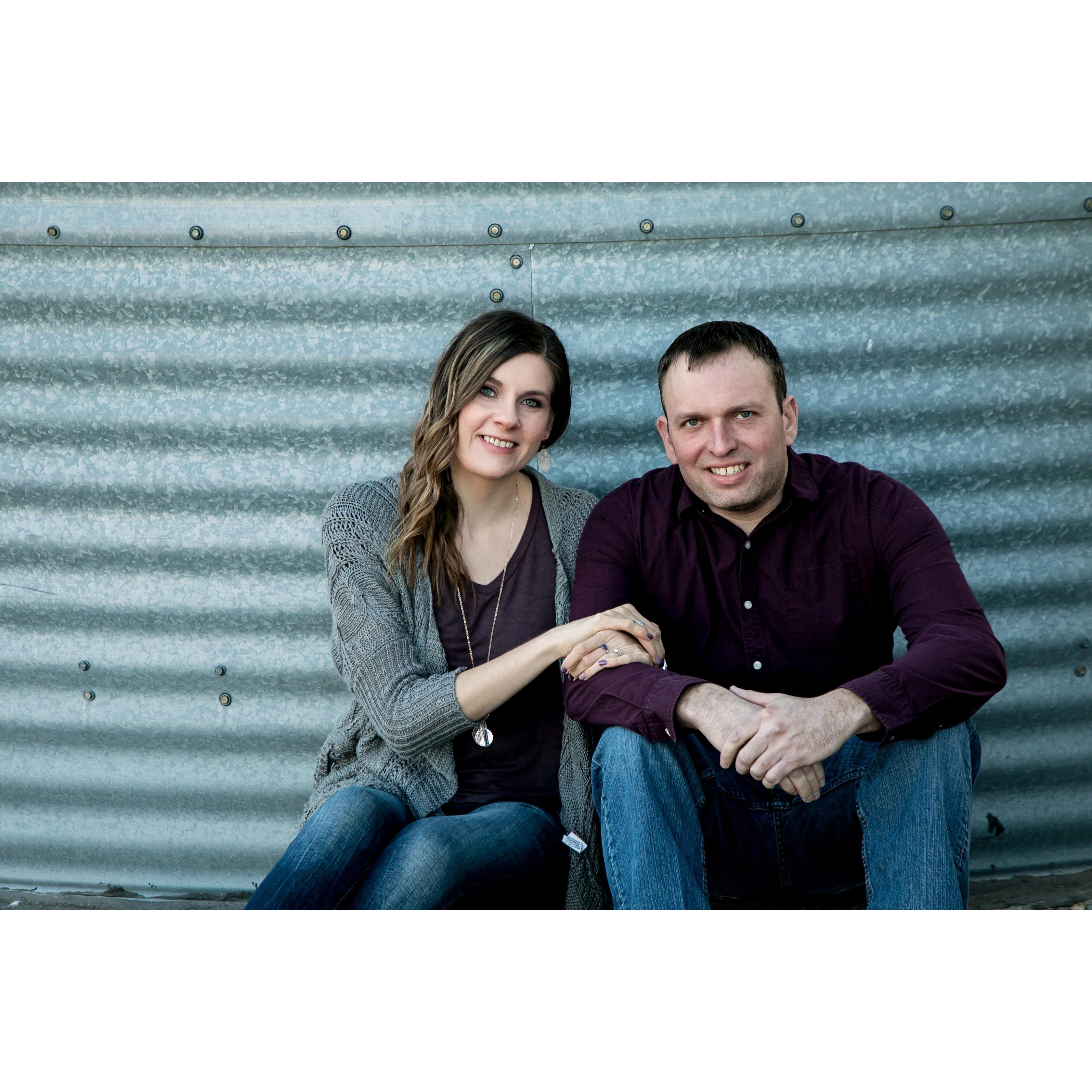 Our engagement session! Spring, 2021.