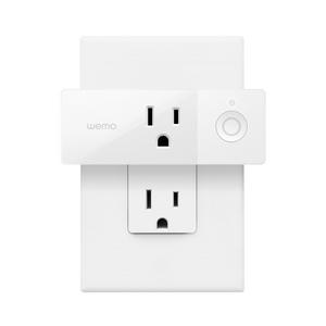 Wemo Mini Smart Plug, Wi-Fi Enabled, Works with Amazon Alexa and Google Assistant