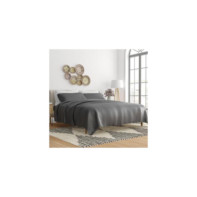 Softest Rayon made from Bamboo 4 Piece Sheet Set - Becky Cameron, King, Gray