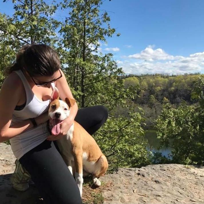 Eden & Lily love to hike at Clark Reservation State Park
