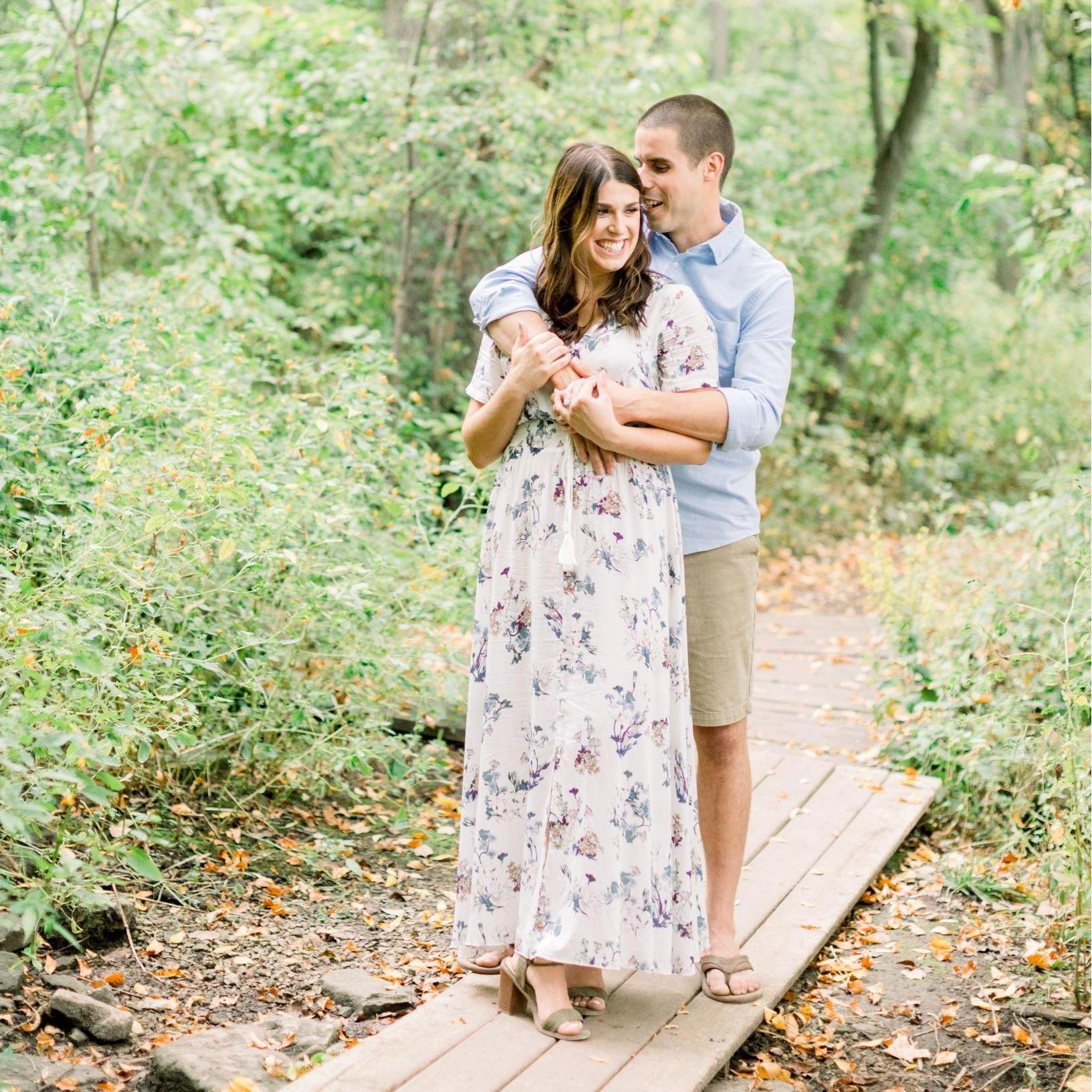 Engagement at High Cliff State Park