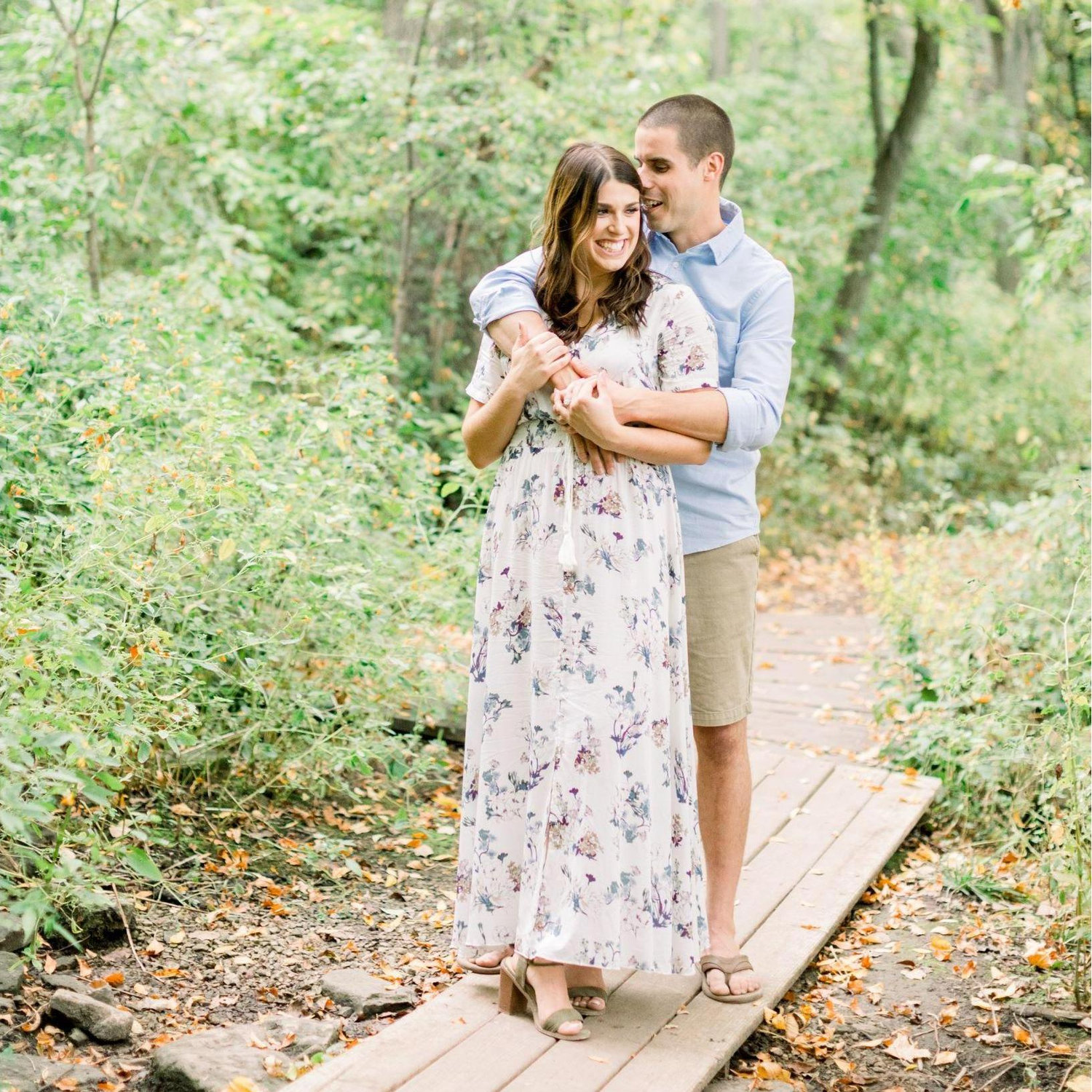 Engagement at High Cliff State Park