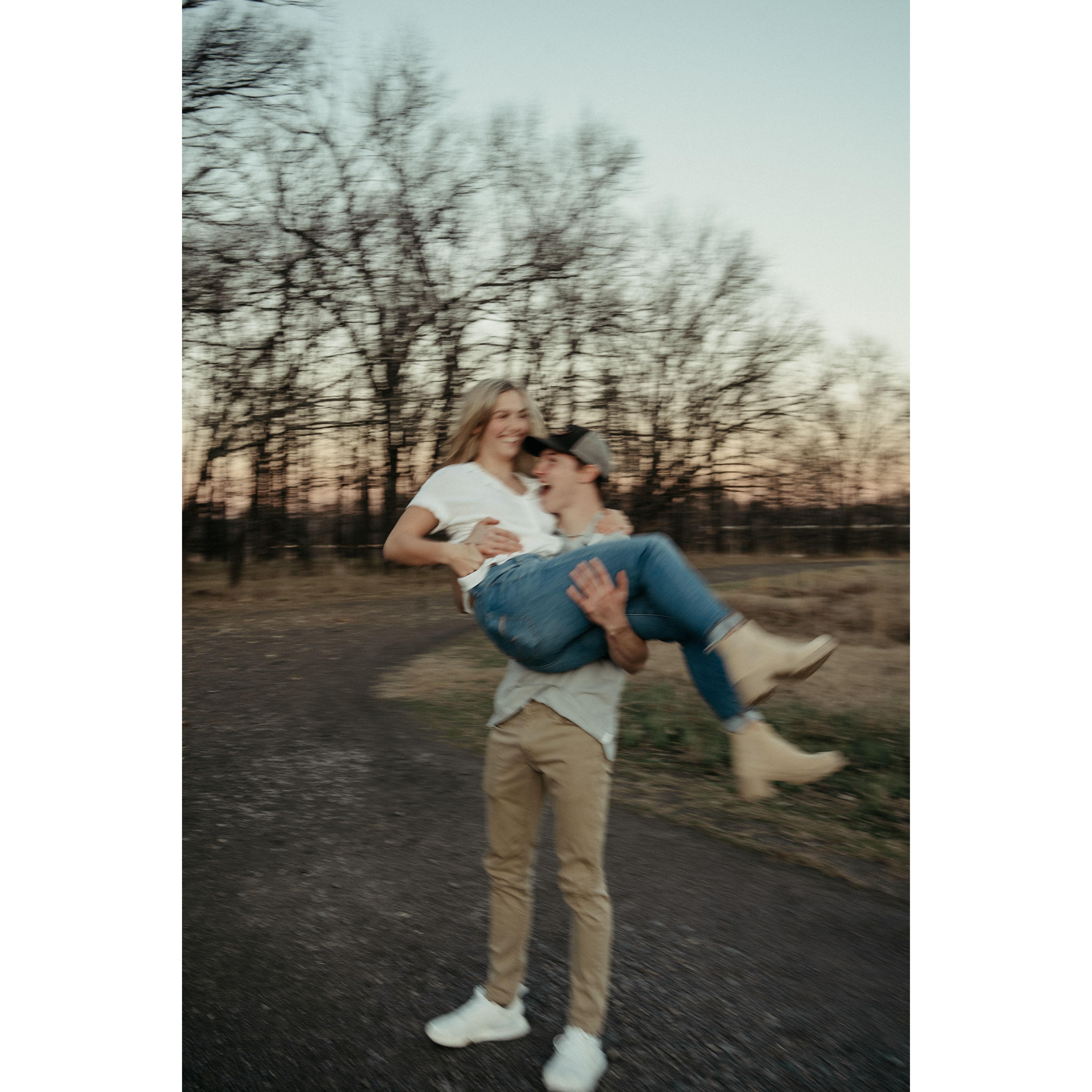 First photoshoot together