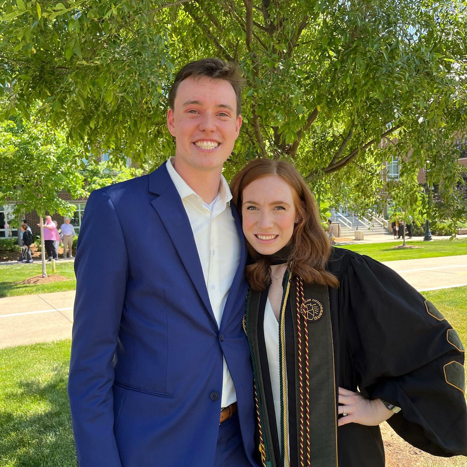Sophie graduated from Purdue with her PharmD (Doctor of Pharmacy)