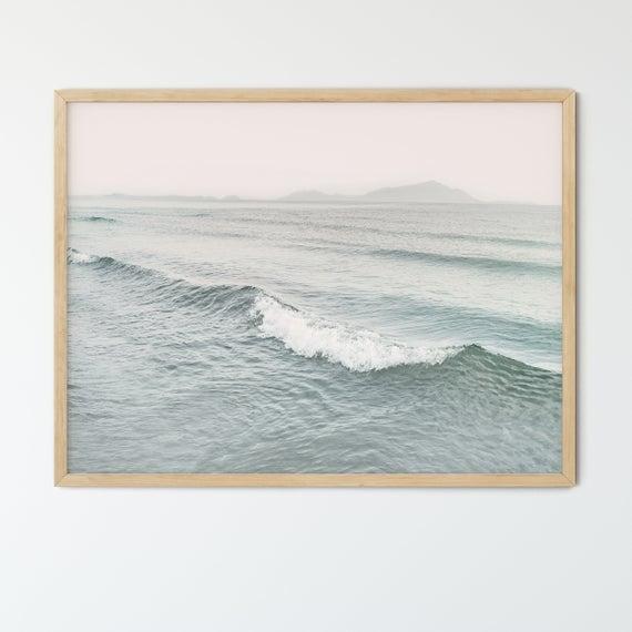 FRAMED Ocean Print