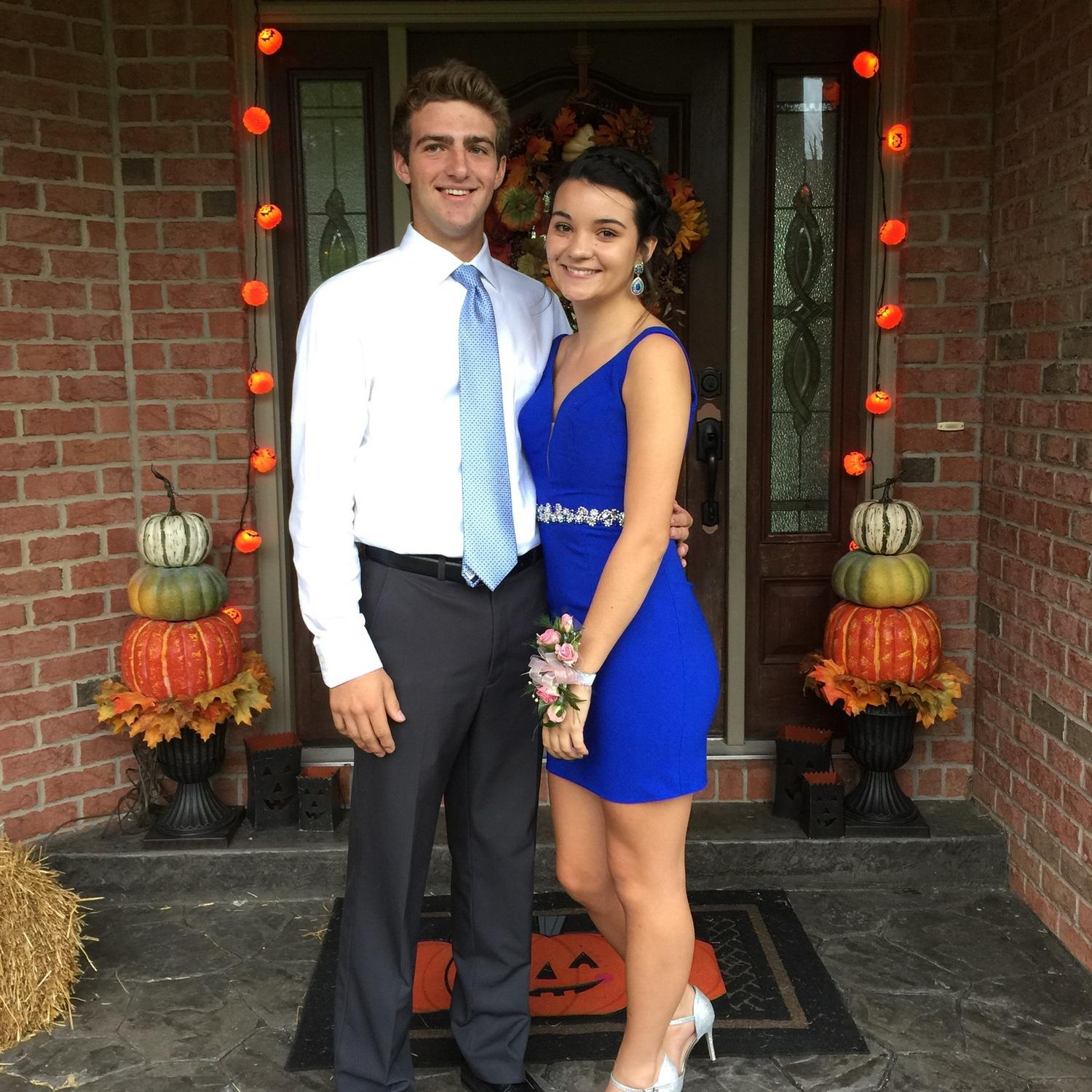 First dance, homecoming!