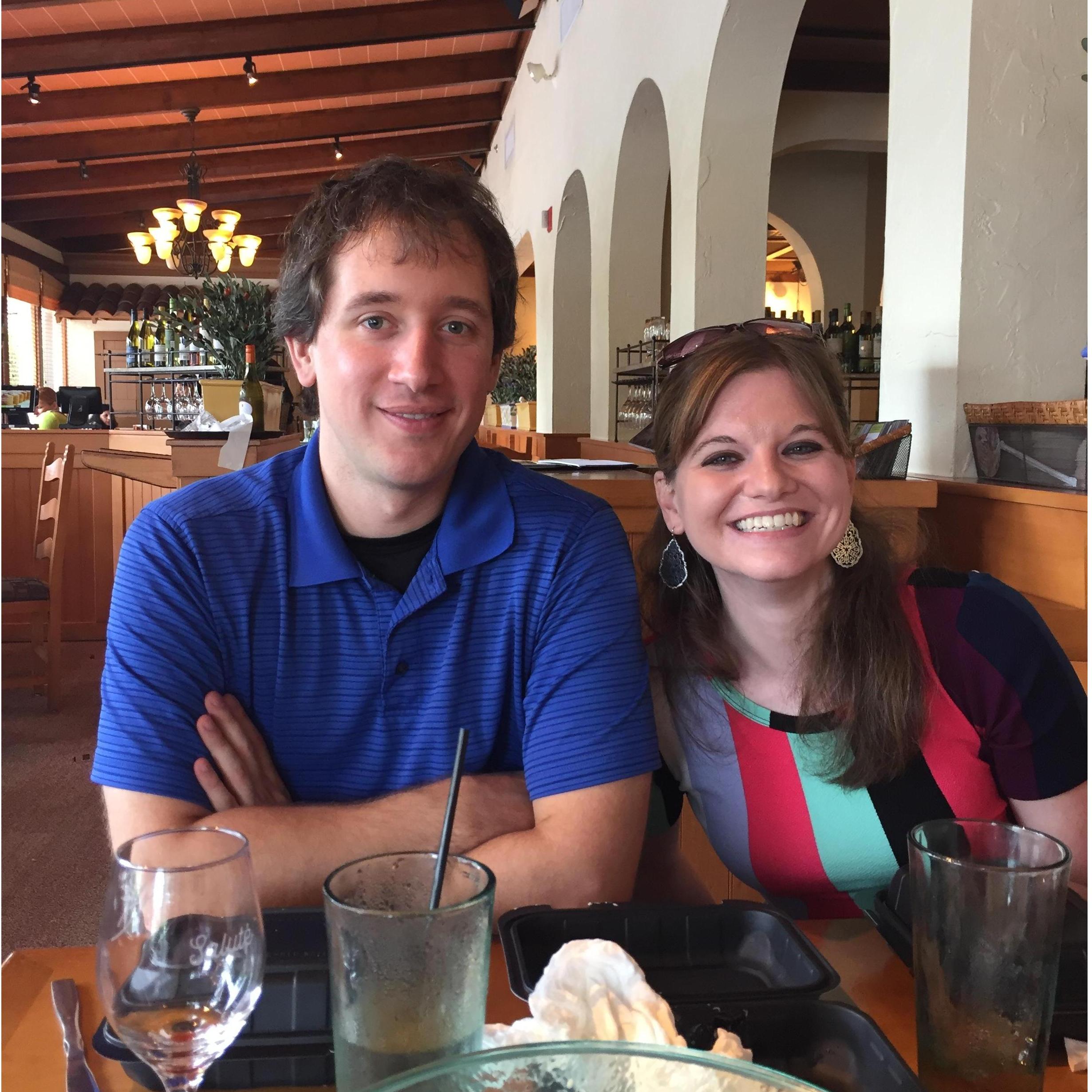Our first picture together! July 2017