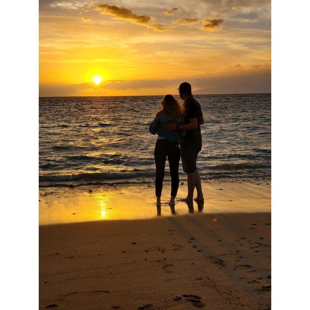 Nels did his undergrad in Hawaii and introduced Zoë to the ocean.