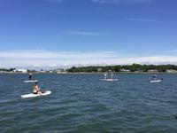 SUP at Peconic Water Sports