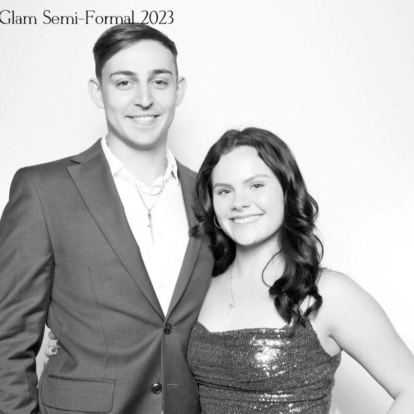 Before we started dating! I asked dylan to be my date to my sorority semi-formal!