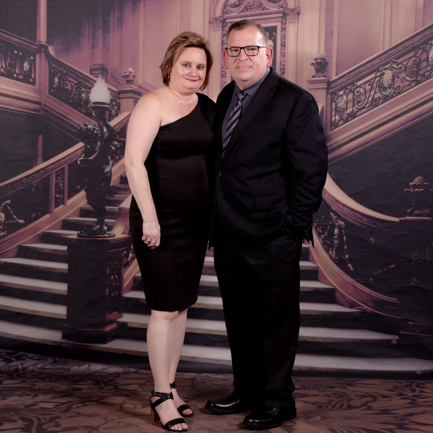 Picture from our first of many cruises together.